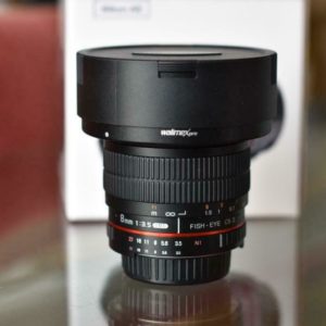 Walimex 8mm f/3.5 Fish-Eye II voor Nikon