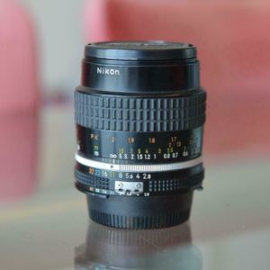 Nikon 55mm f/2.8 Micro-Nikkor Ai-S lens occasion