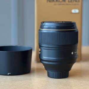 Alternative view of Nikon 105mm f/1.4E AF-S occasion