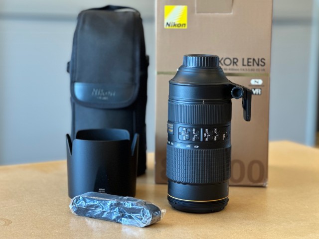 NIKON 80-400mm f/4.5-5.6G VR AF-S occasion