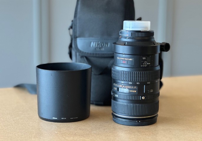 NIKON 80-400mm f/4.5-5.6D VR ED AF-D occasion