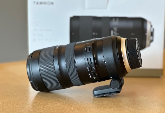 Tamron SP 70-200mm f/2.8 VC G2 lens, Nikon F in goede staat met verpakking