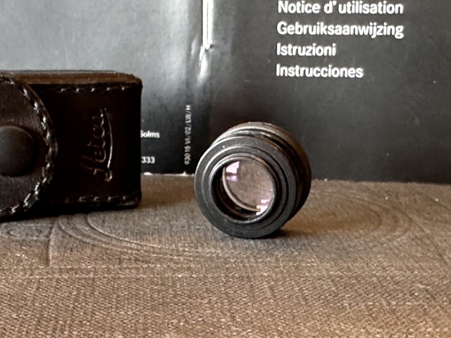 Leica M Zoekerloep 1.25x (12004) – Viewfinder Magnifier - Afbeelding 2
