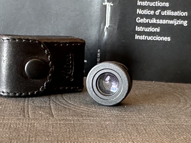 Leica M Zoekerloep 1.25x (12004) – Viewfinder Magnifier - Afbeelding 3