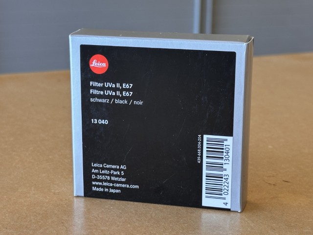 Leica 13040 E67 UVa II Filter - Afbeelding 2