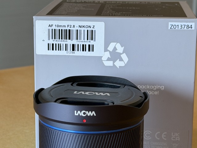 Laowa AF 10mm f/2.8 Zero-D FF Nikon Z – Nieuwstaat - Afbeelding 5