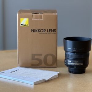 Nikon AF-S 50mm f/1.8G – Occasion