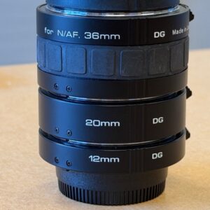 Alternative view of Soligor Extension Tube Set (Nikon AF) – Occasion